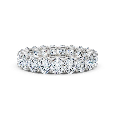 Oval Lab Grown Diamond Eternity Band