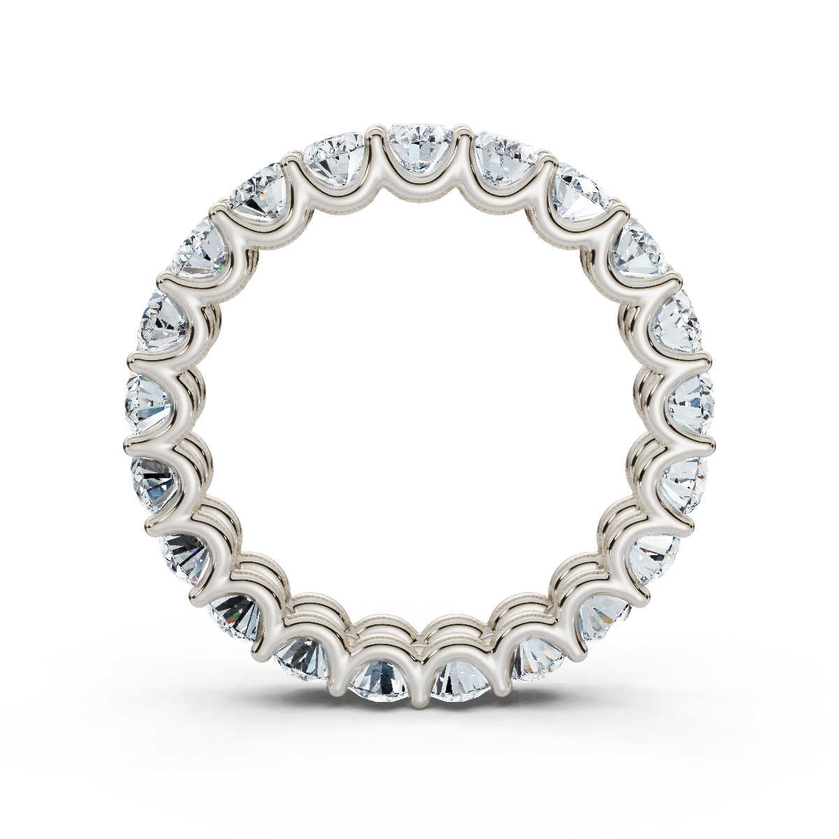 Oval Lab Grown Diamond Eternity Band