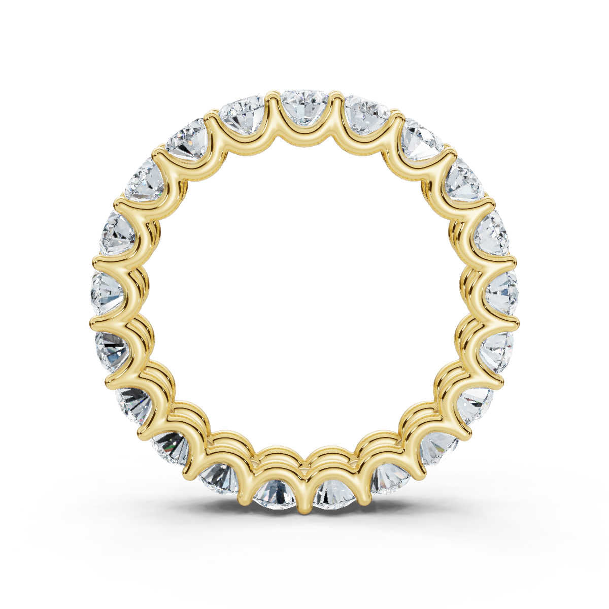 Oval Lab Grown Diamond Eternity Band