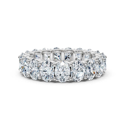 Oval Lab Grown Diamond Eternity Band