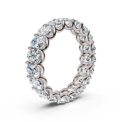 Oval Lab Grown Diamond Eternity Band