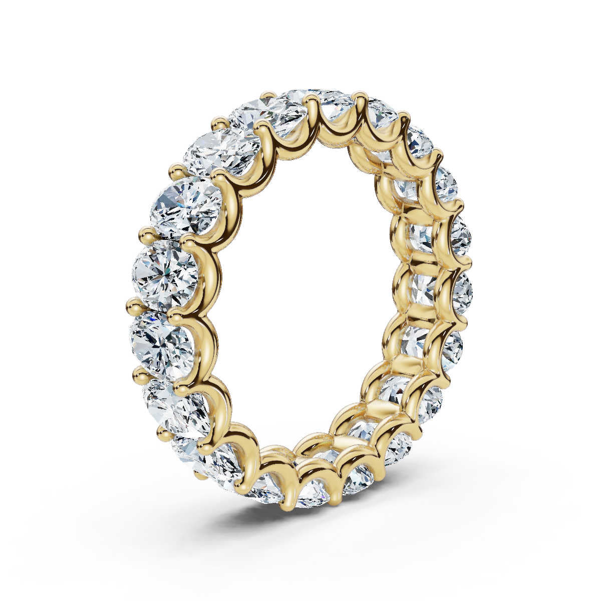 Oval Lab Grown Diamond Eternity Band