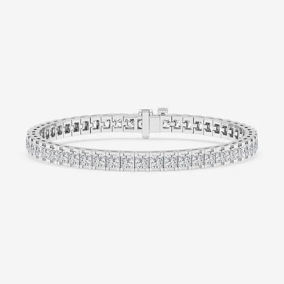 Princess Lab Grown Diamond Tennis Bracelet