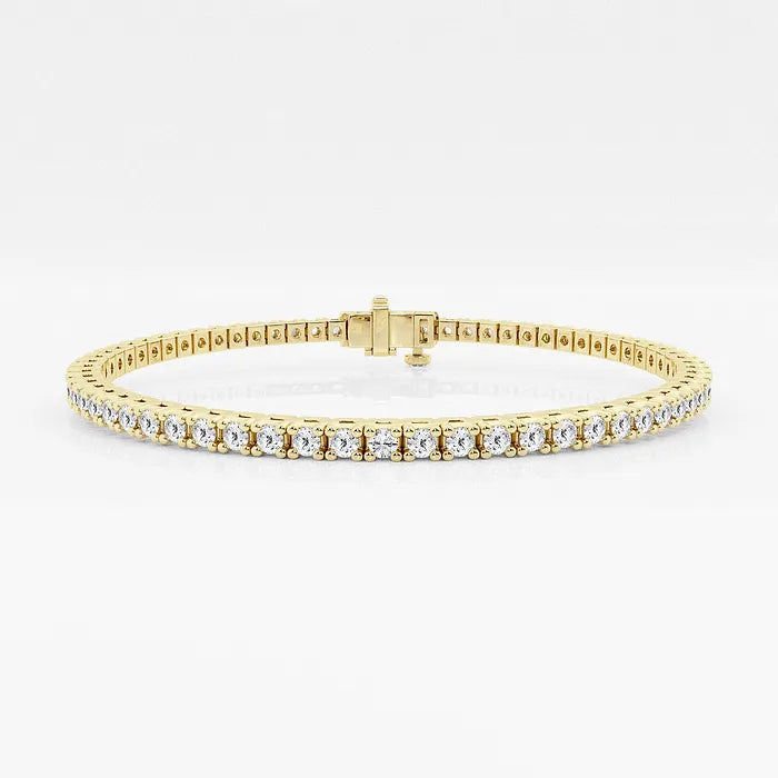 3 Carat Lab Grown Diamond Tennis Bracelet