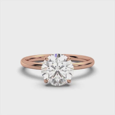 Classic Round Solitaire Ring