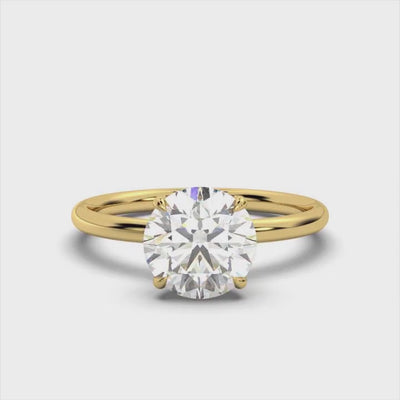 Classic Round Solitaire Ring